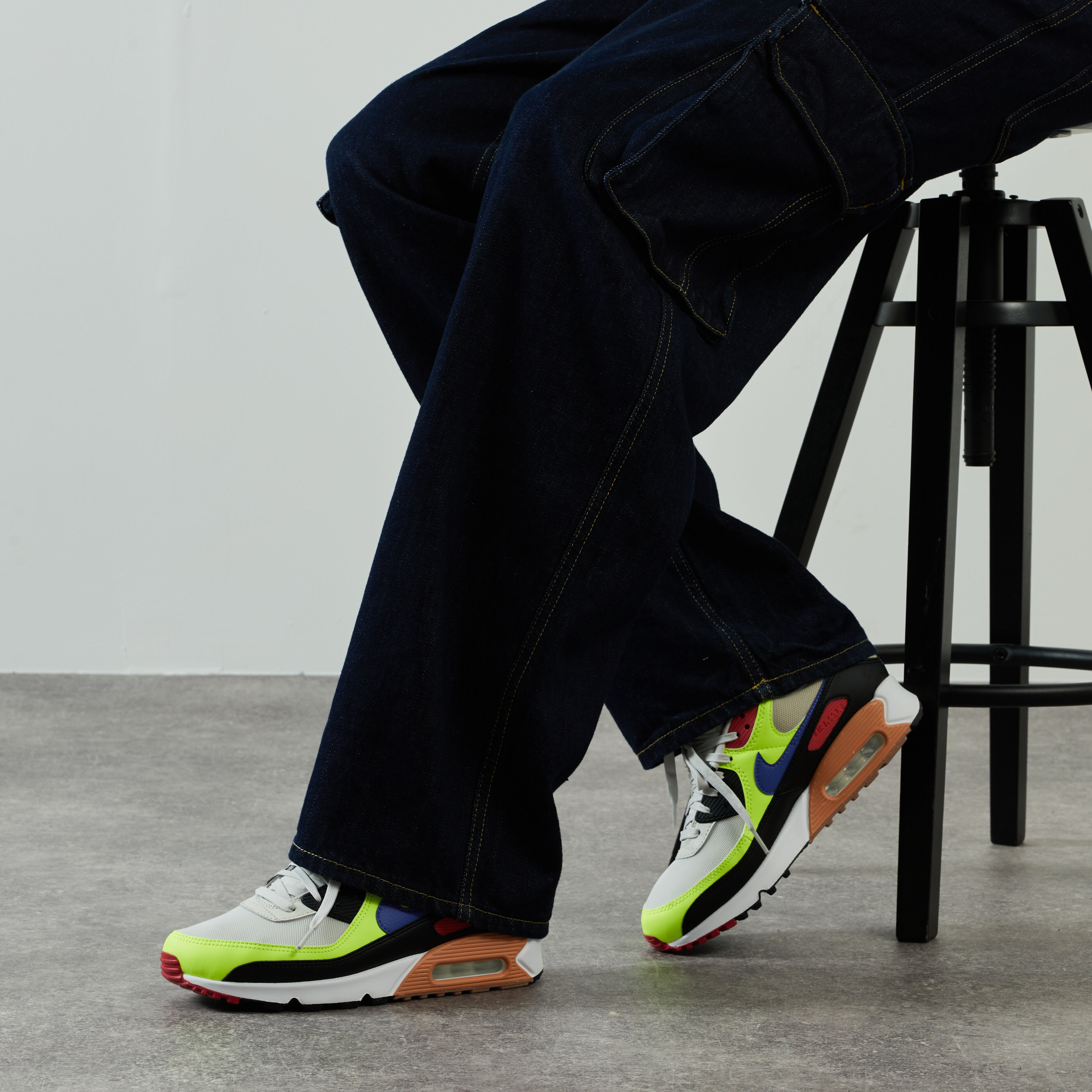 Air max sale 90 jaune fluo