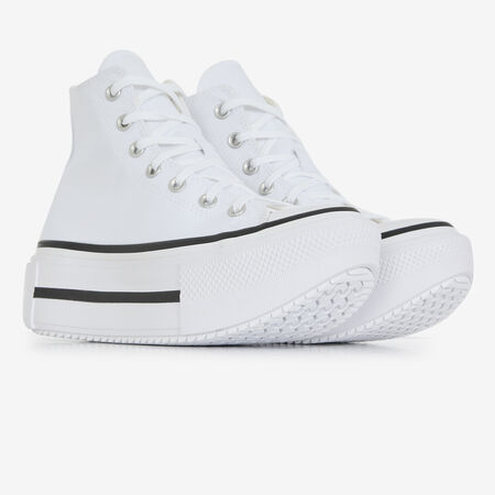 CONVERSE DOUBLE STACK WHITE WOMEN