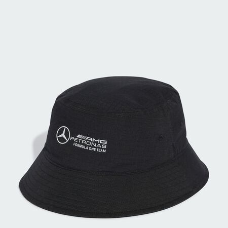 ADIDAS PERFORMANCE MERCEDES - AMG PETRONAS FORMULA ONE TEAM MECHANICS BUCKET HAT Black / Reflective Silver UNISEX