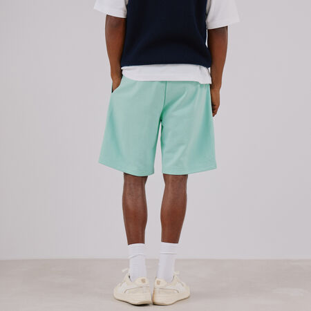 CHAMPION SHORT SMALL LOGO ECO FUTURE BLEU MEN
