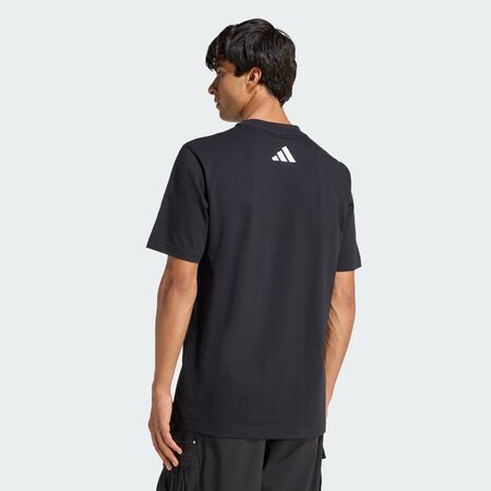 ADIDAS PERFORMANCE MERCEDES - AMG PETRONAS FORMULA 1 TEAM DNA GRAPHIC TEE Black / Semi Mint Rush MEN