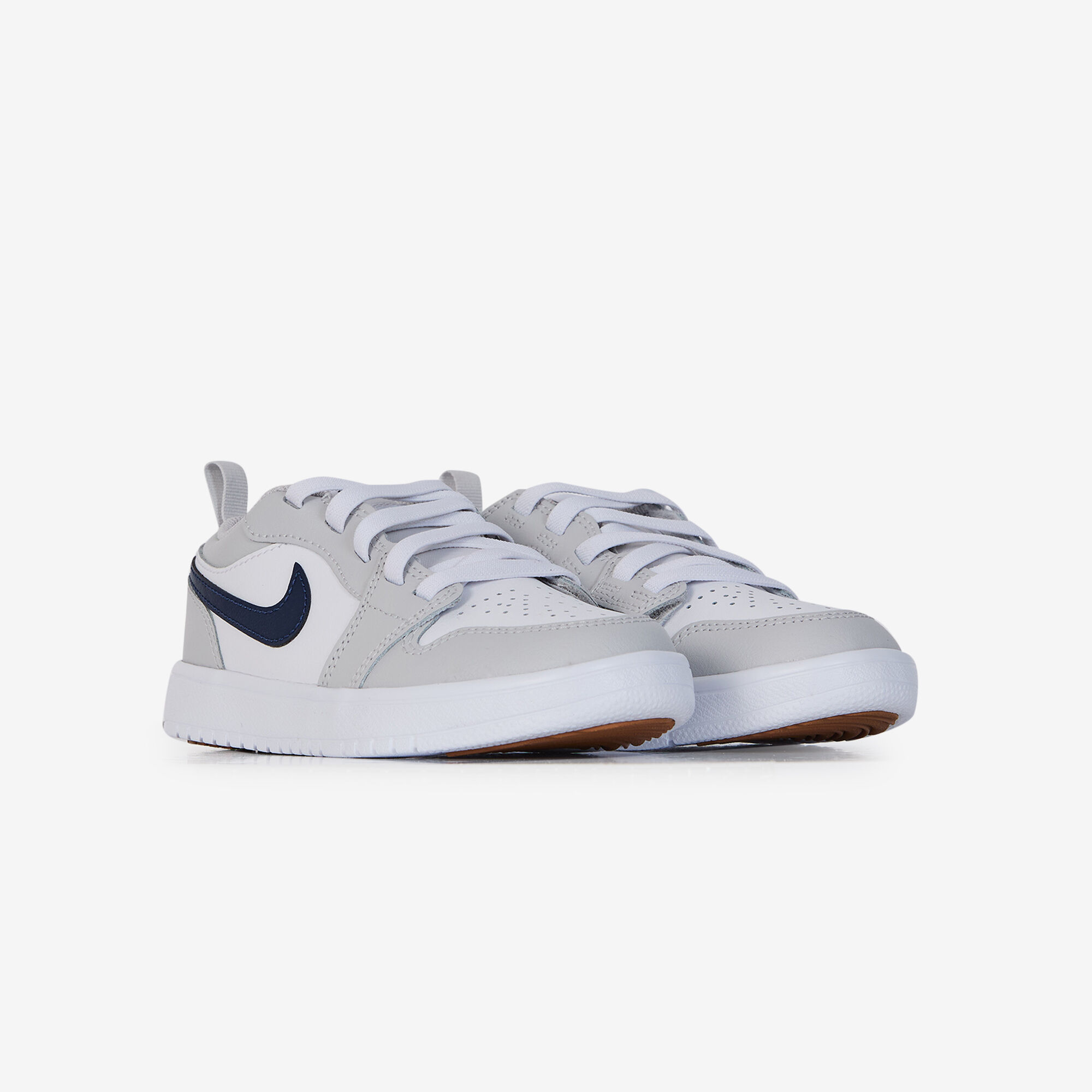 Air Jordan 1 Low Alt  Blanc/gris   - Enfant -