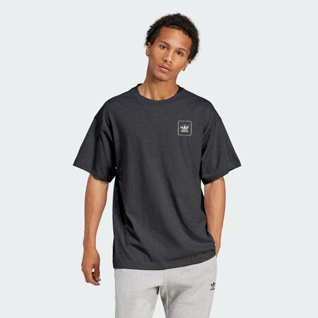 ADIDAS ORIGINALS T-SHIRT ADI STARTER GRAPHIC Carbon HOMME