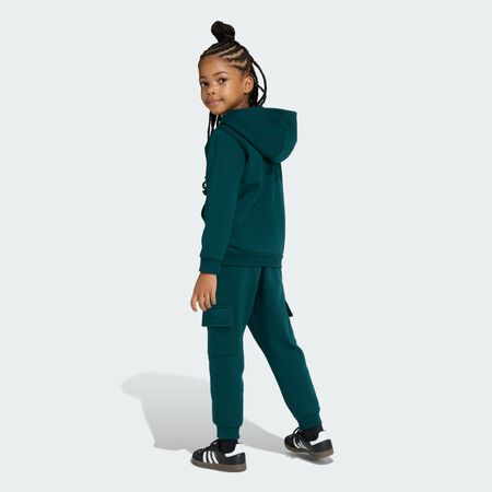 ADIDAS ORIGINALS Ensemble à capuche cargo enfants Aurora Ivy CADET