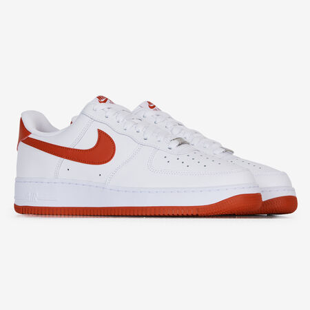 NIKE air force 1 AIR FORCE 1 LOW BLANC/ROUGE HOMME
