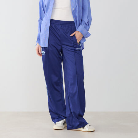 ADIDAS ORIGINALS PANT JOGGER BADGE WIDE LEG FIREBIRD BLUE WOMEN