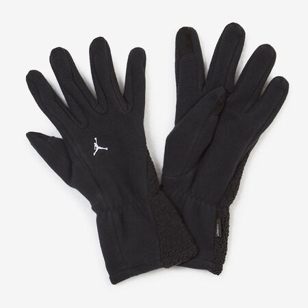 JORDAN GLOVES FLEECE BLACK/WHITE UNISEX