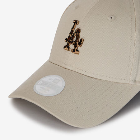 NEW ERA 9FORTY WOMEN LA LEO INFILL BEIGE/BROWN WOMEN