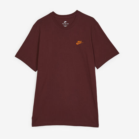 TEE SHIRT CLUB : BURGUNDY
