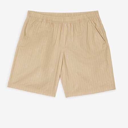 LACOSTE SHORT AOP SUMMER BEIGE MEN