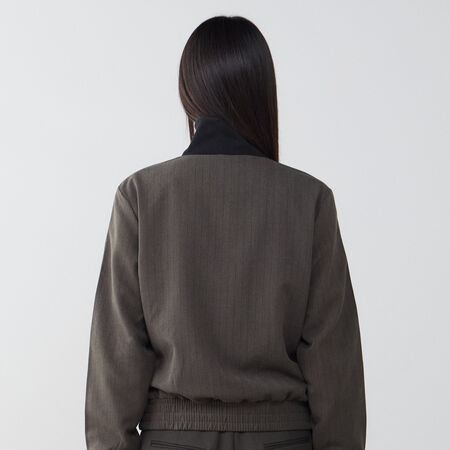 ADIDAS ORIGINALS JACKET FZ TAILORED GREY/BLACK WOMEN