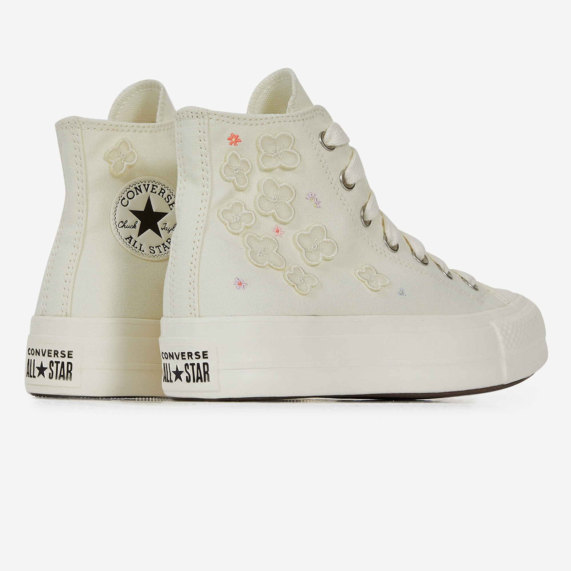 国内配送 CONVERSE ALL STAR US FLOWER HI BEIGE Beige Converse Women's Chuck 70 HI | SVD