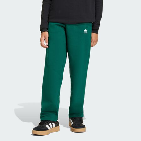 ADIDAS ORIGINALS Pantalon Large Polaire Enfants Collegiate Green JUNIOR