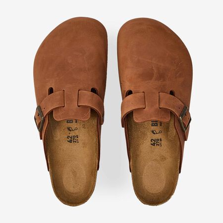 BOSTON LEATHER COGNAC : MARRON