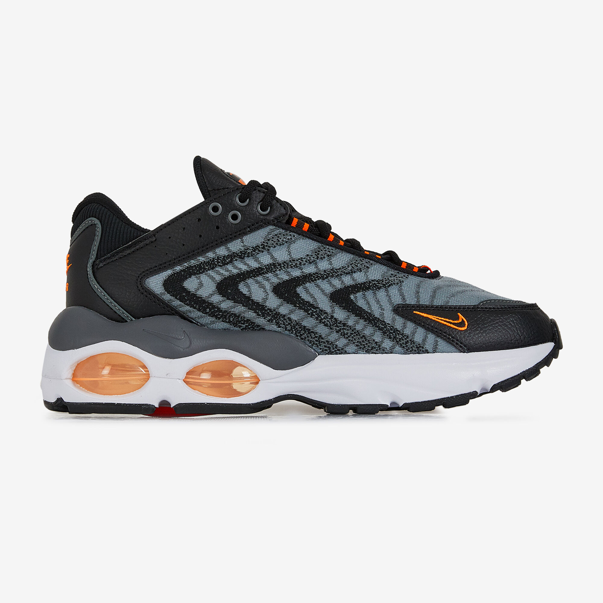 NIKE AIR MAX TW NOIR GRIS SNEAKERS HOMME LACETS Courir