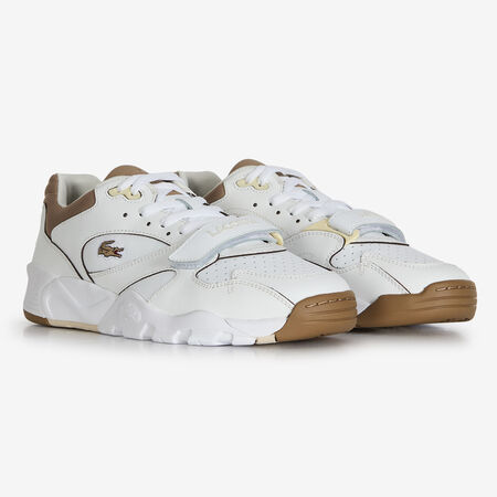 LACOSTE GAME TRAINER PRO WHITE/BROWN MEN