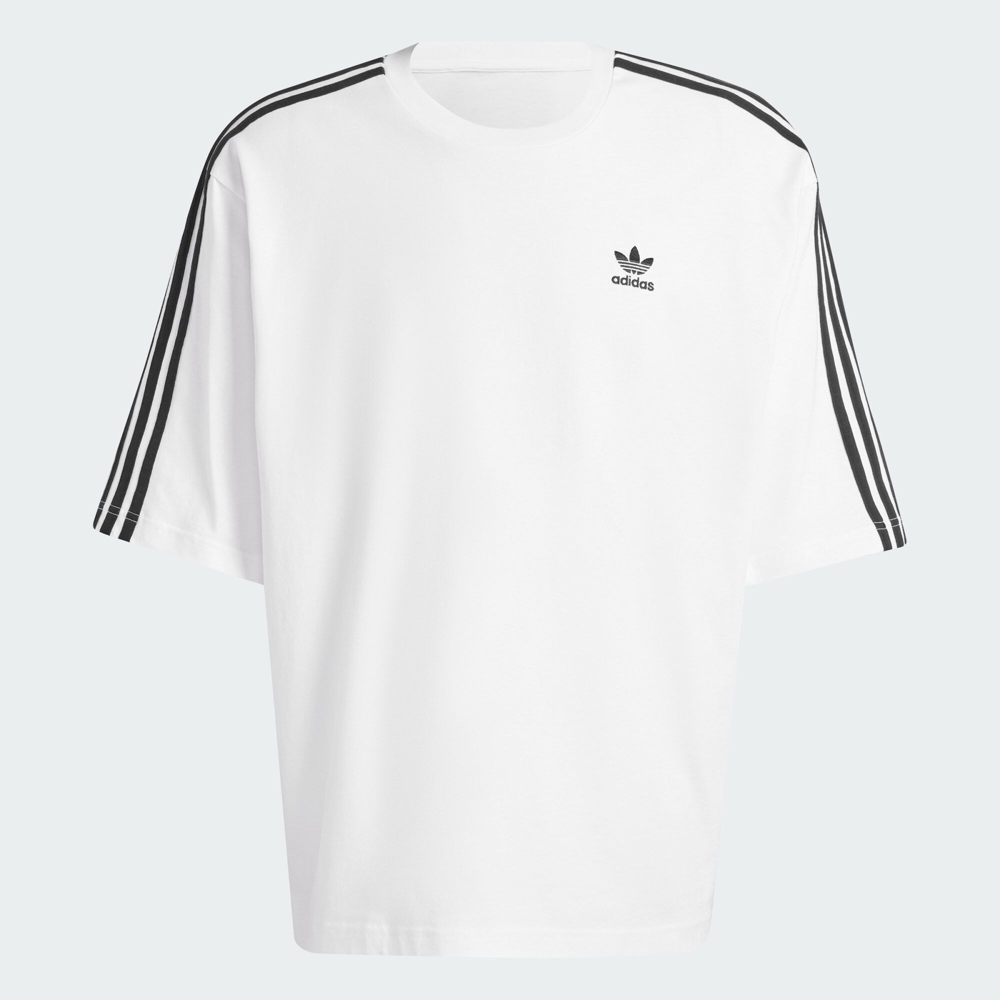 ADIDAS ORIGINALS Adicolor Oversized Tee White - TEE-SHIRT ADIDAS ORIGINALS Adicolor Oversized Tee White - TEE-SHIRT