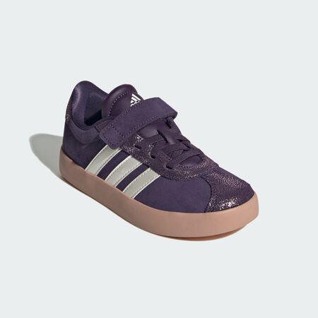 ADIDAS ORIGINALS VL Court 3.0 Shoes Kids Aurora Plum / Zero Metalic / Pink Gum BABIES