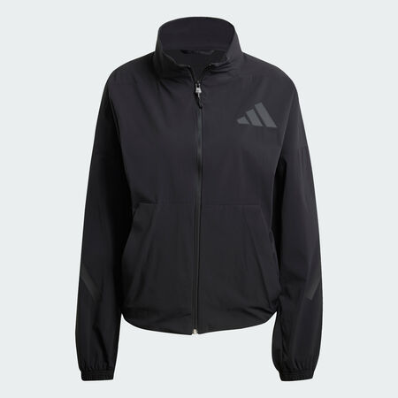 ADIDAS ORIGINALS adidas Z.N.E. Woven Full-Zip Track Top Black WOMEN