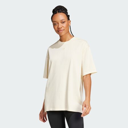 T-shirt oversize délavé : Cream White
