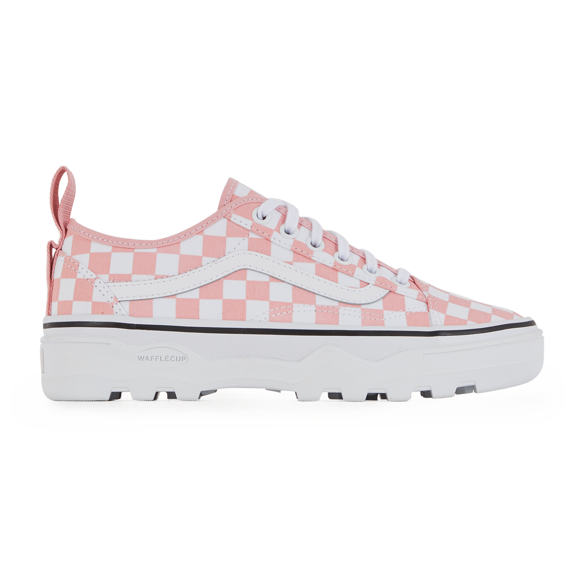 vans rose et blanc