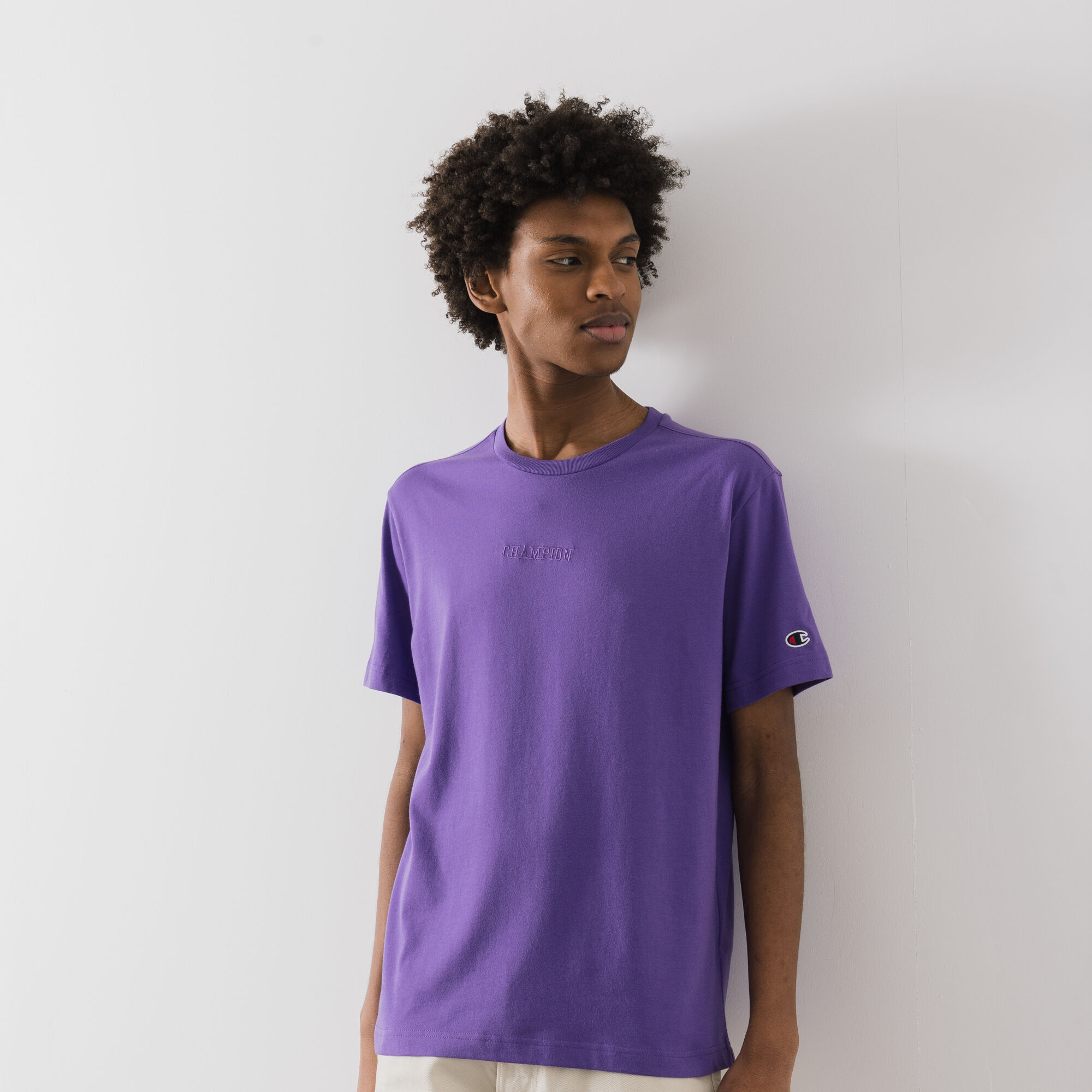 Light purple champion t shirt top