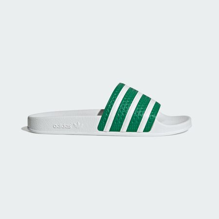 Claquette Adilette : Green / Cloud White / Cloud White