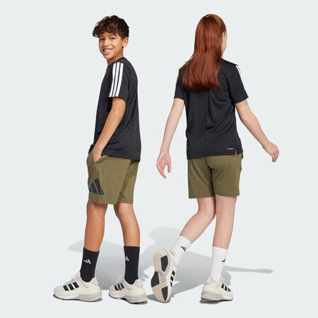 ADIDAS SPORTSWEAR Short Essentials Enfants Olive Strata / Black JUNIOR