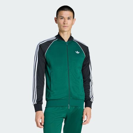 ADIDAS ORIGINALS JACKET FZ SUPERSTAR GREEN MEN