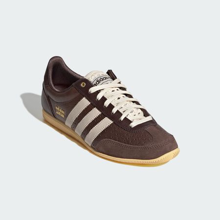 ADIDAS ORIGINALS JAPAN SHOES Brown / Wonder White / Gold Metallic WOMEN