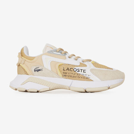 LACOSTE l00 L003 NEO TAN BEIGE FEMME