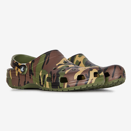 CROCS CLASSIC CLOG CAMO KAKI HOMME