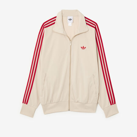ADIDAS ORIGINALS JACKET FZ FIREBIRD BEIGE/RED MEN