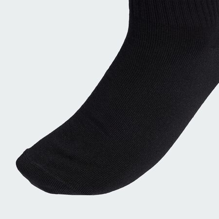 ADIDAS ORIGINALS 3-STRIPES CREW SOCKS 10 PAIRS Black UNISEX
