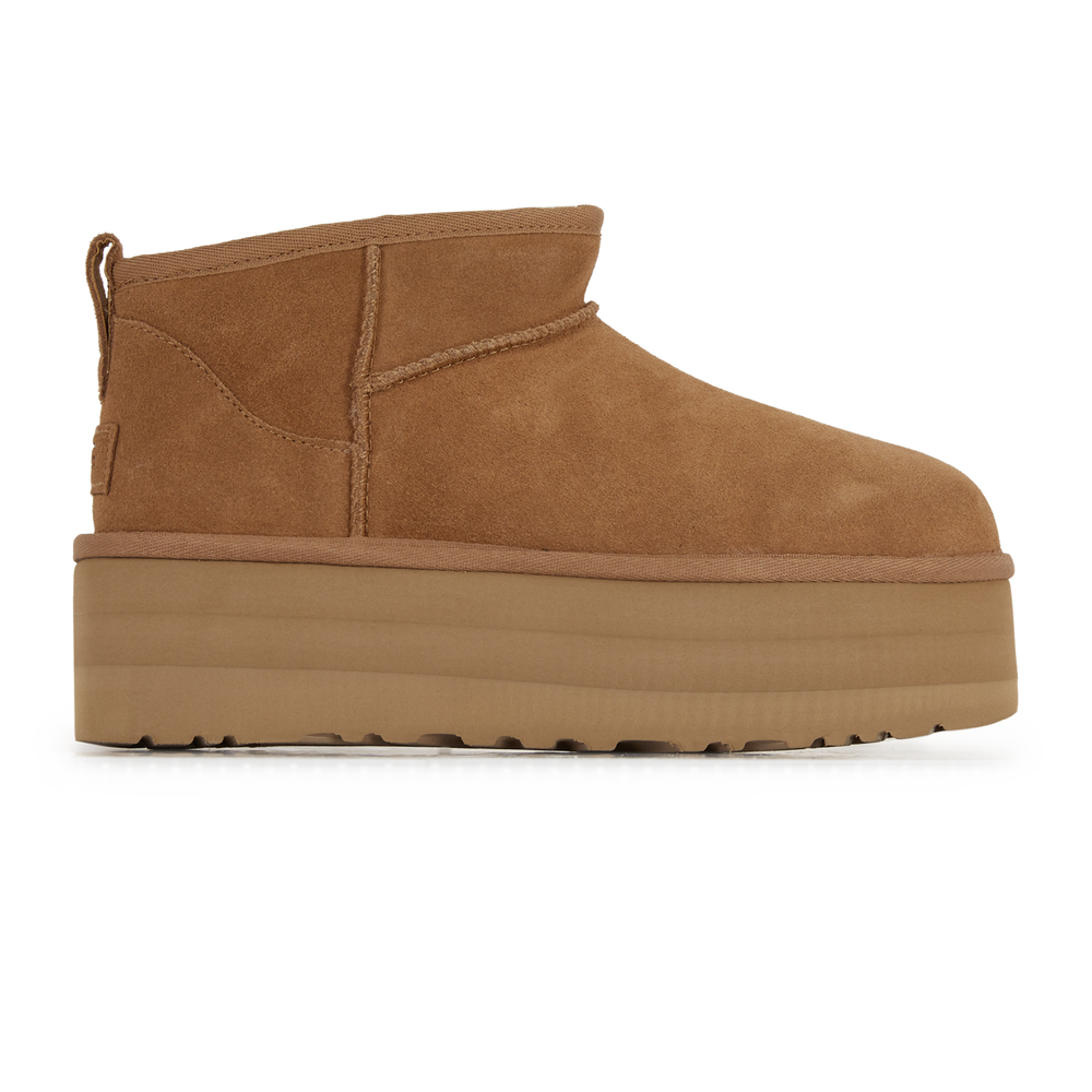 UGG Classic Ultra Mini Platform 24cm 美品 UGG CLASSIC ULTRA MINI PLATFORM SNEAKERS FEMME - MIEL - À ENFILER