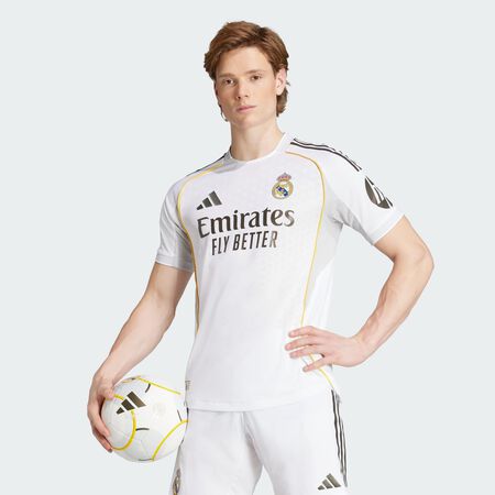 ADIDAS PERFORMANCE Maillot Authentique Domicile Real Madrid 25/26 White HOMME