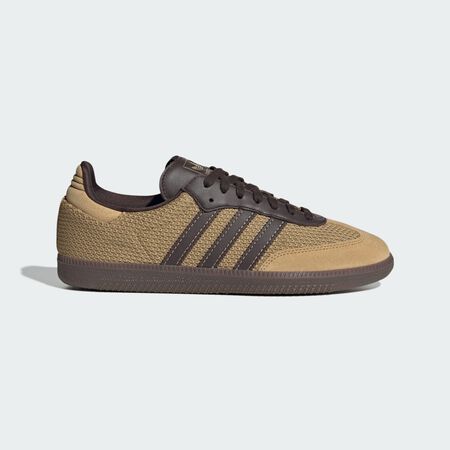 ADIDAS ORIGINALS Samba OG Shoes Golden Beige / Dark Brown / Gum MEN