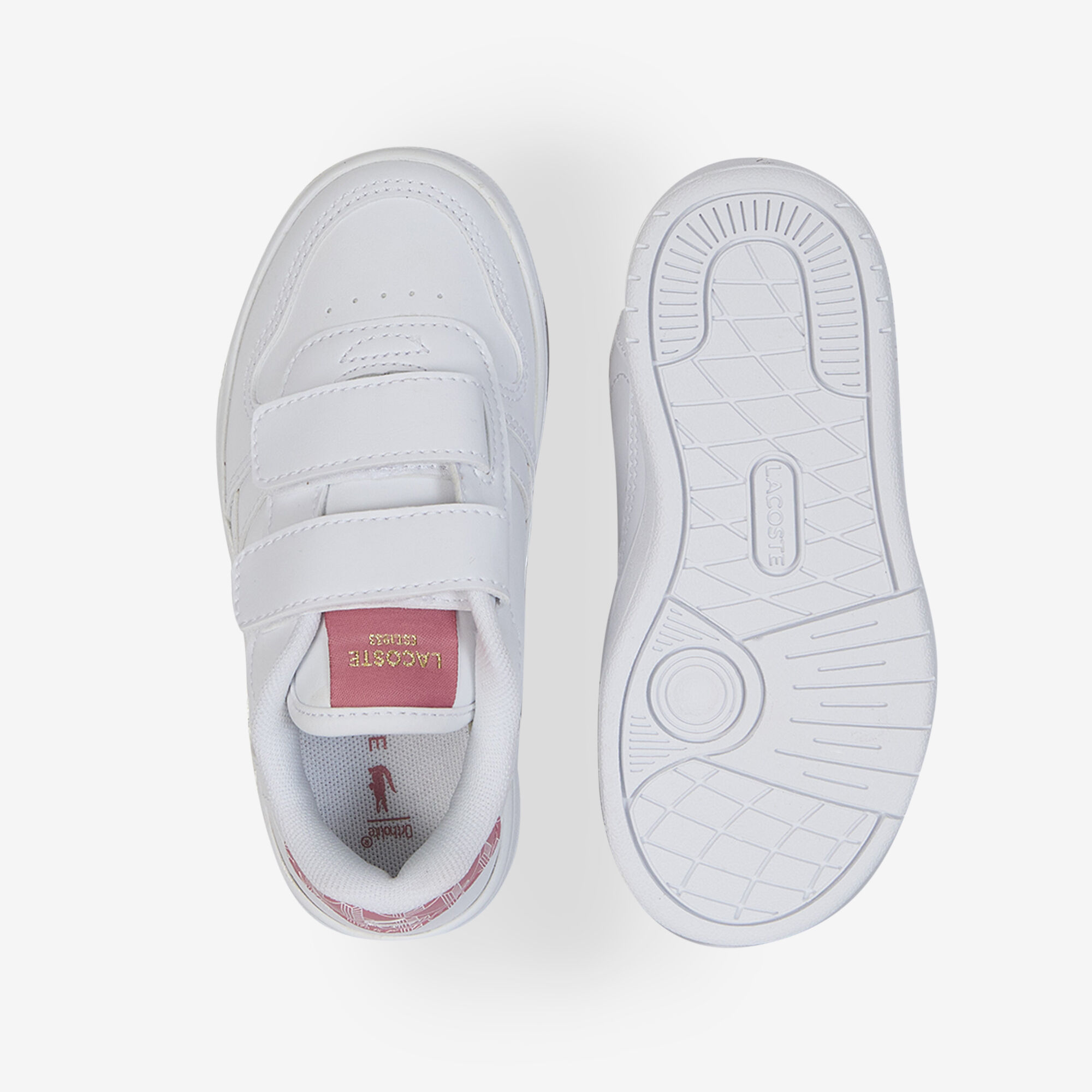 T-clip Set Monogram  Blanc/rose   - Bébé -