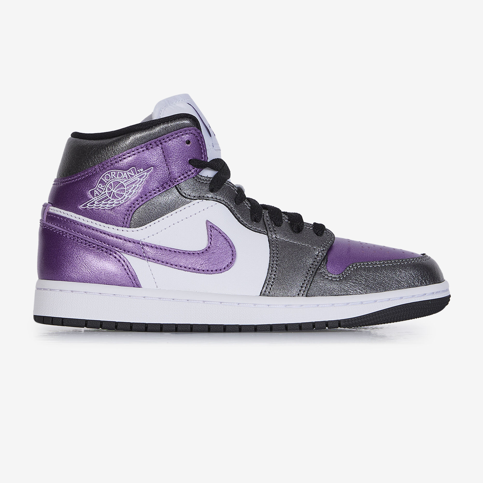 Air Jordan 1 Mid Se  Blanc/violet