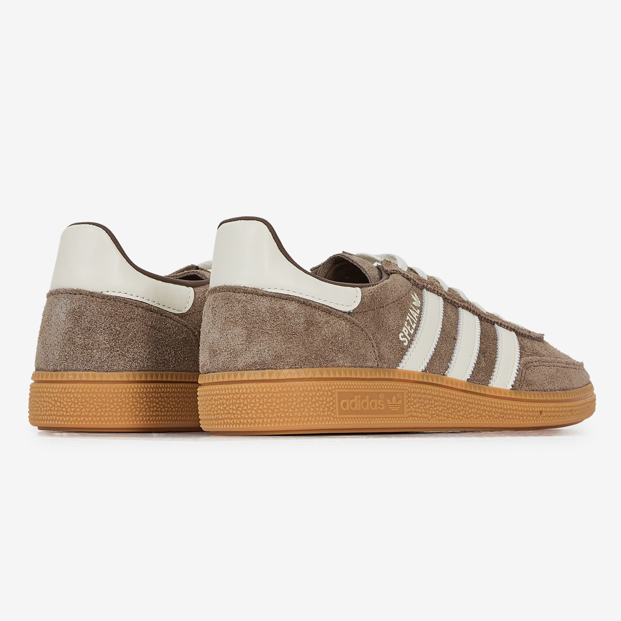 ADIDAS ORIGINALS HANDBALL SPEZIAL BROWN WHITE SNEAKERS WOMEN