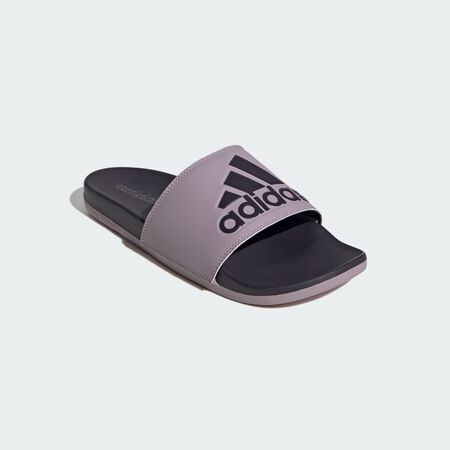 ADIDAS SPORTSWEAR Claquette Adilette Comfort Aurora Black / Aurora Black / Preloved Fig MIXTE