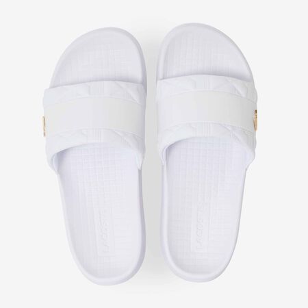 SERVE SLIDE HYBRID MONOGRAM : BLANC