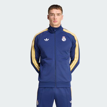 ADIDAS PERFORMANCE Veste de surv&ecirc;tement Real Madrid Originals Dark Blue HOMME