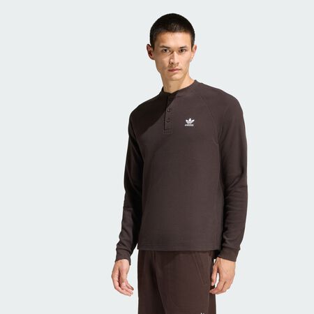 ADIDAS ORIGINALS Trefoil Essentials Tee Aurora Coffee MEN