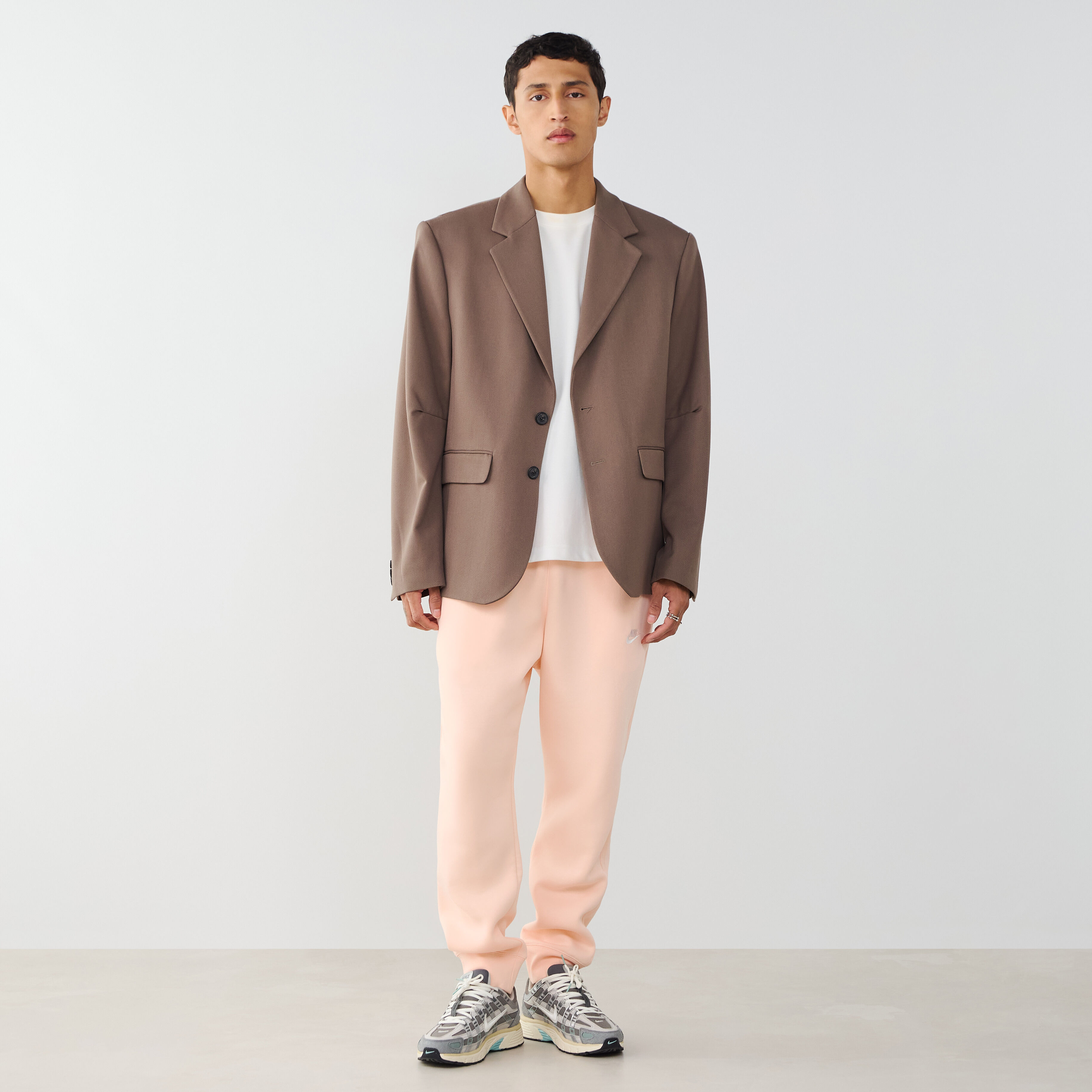 Pant Jogger Club  Rose/blanc