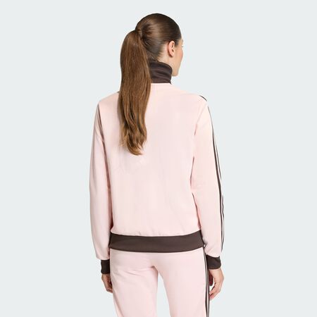 ADIDAS ORIGINALS JACKET FZ CLASSIC ROSE/MARRON FEMME