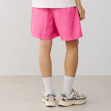 NIKE SHORT CLUB FLOW ROSE/BLANC HOMME