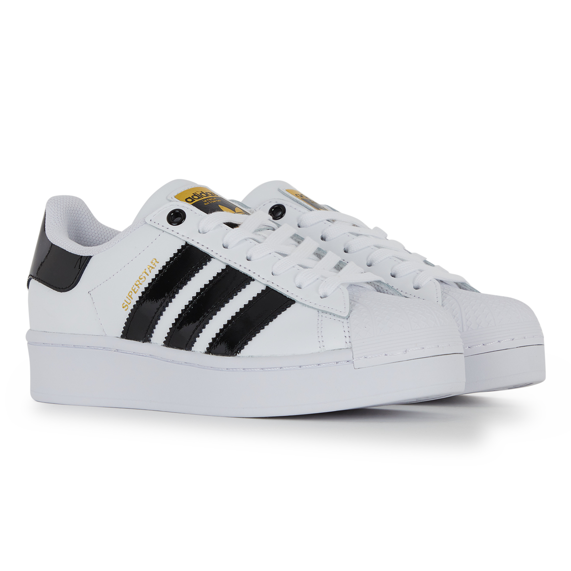 adidas superstar bold blanche