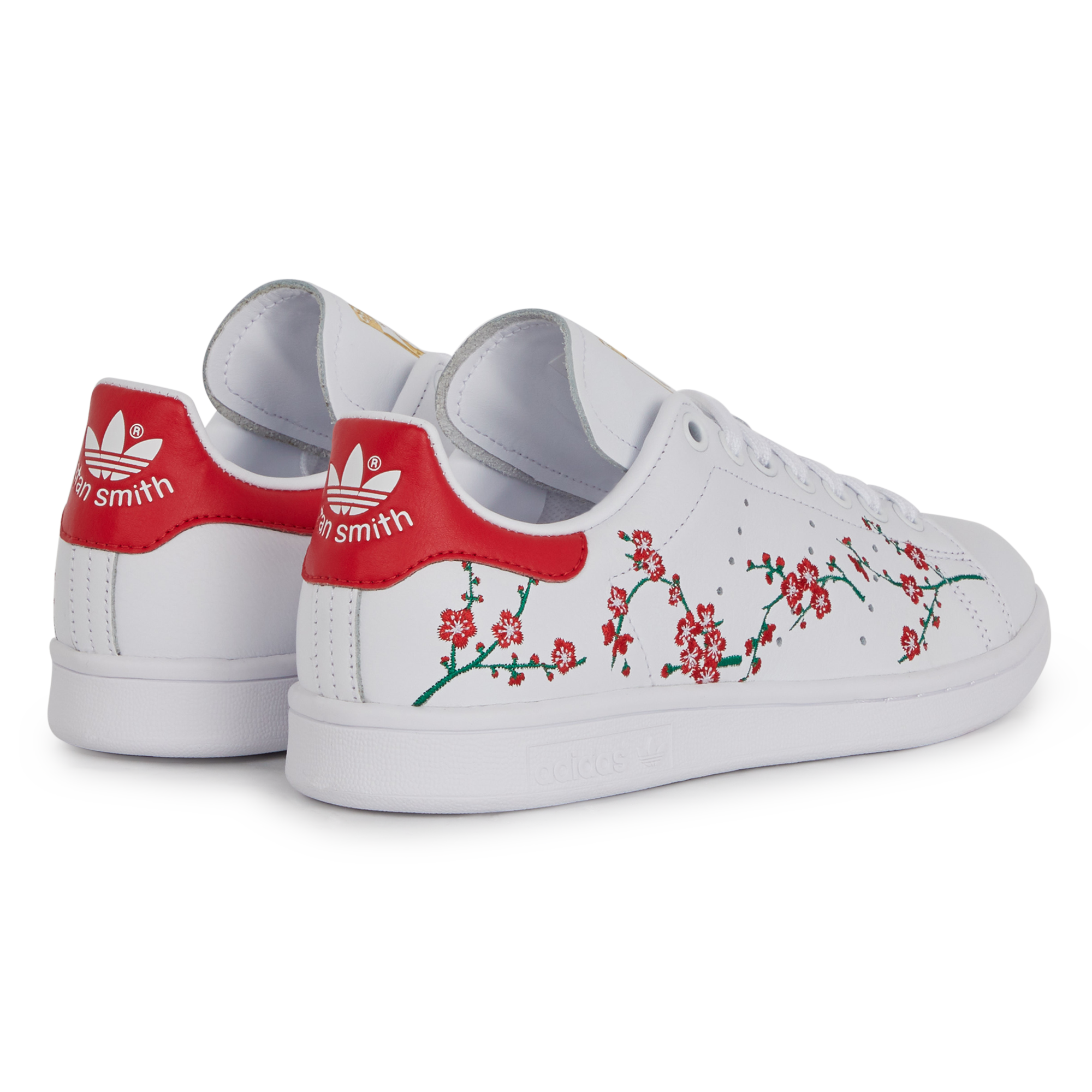 stan smith croco femme rouge