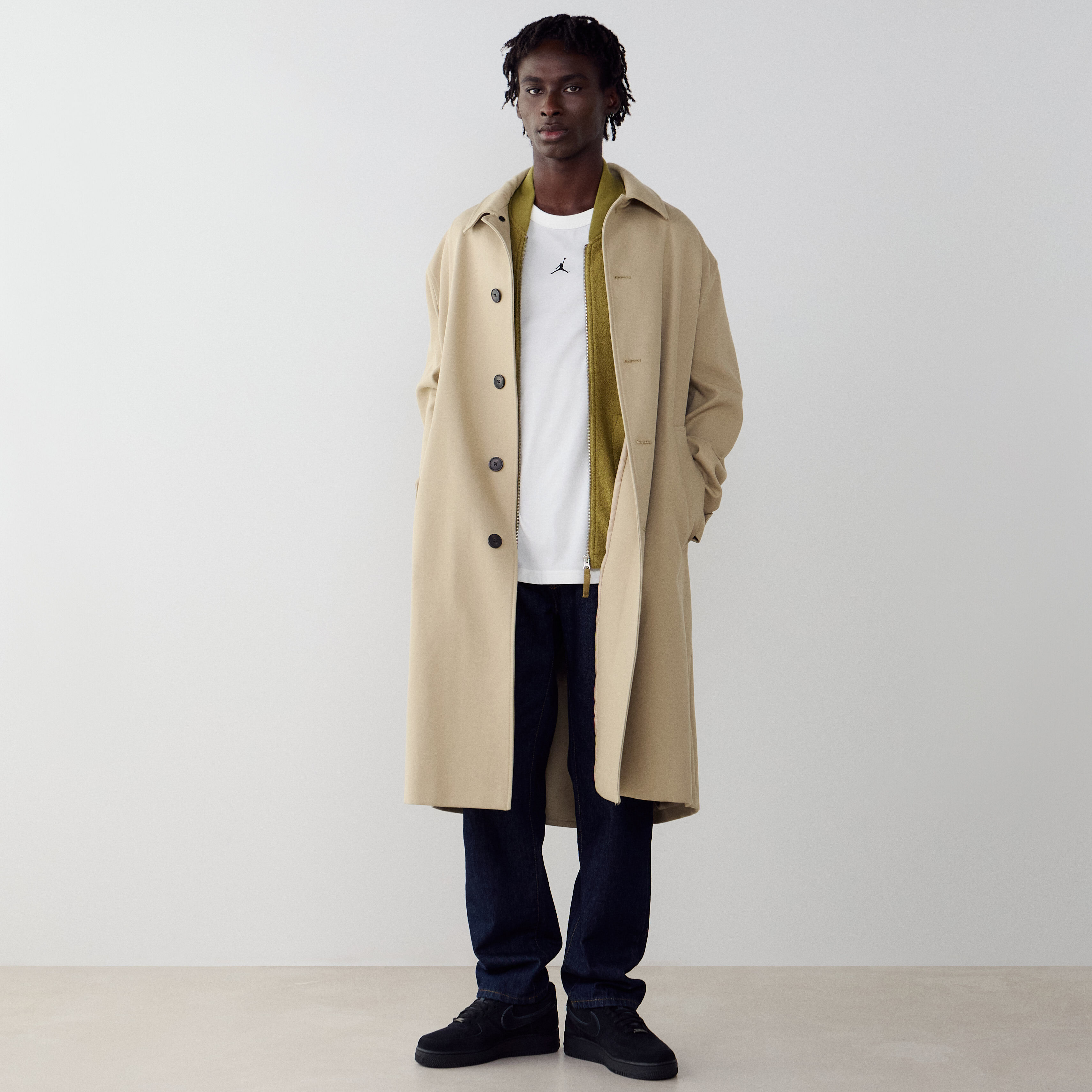 Polo Nike j df sprt ss top EU - vue 3